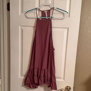 Free People Mauve Mini Dress